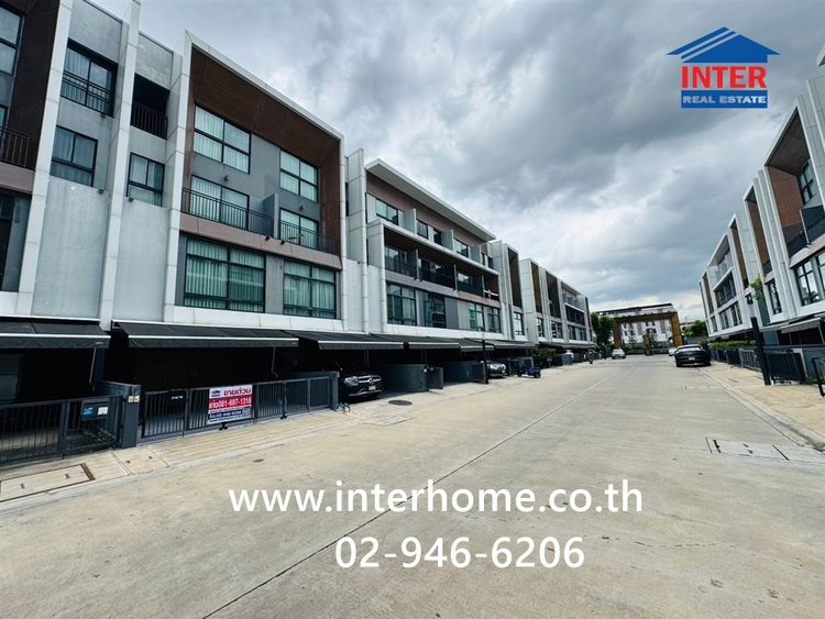 ทาวน์โฮม 3 ชั้น 21.8 ตร.ว. หมู่บ้านอาร์เด้นพัฒนาการ ซอยพัฒนาการ20 แยก8 ถนนพัฒนาการ ถนนอ่อนนุช เขตสวนหลวง กรุงเทพมหานคร