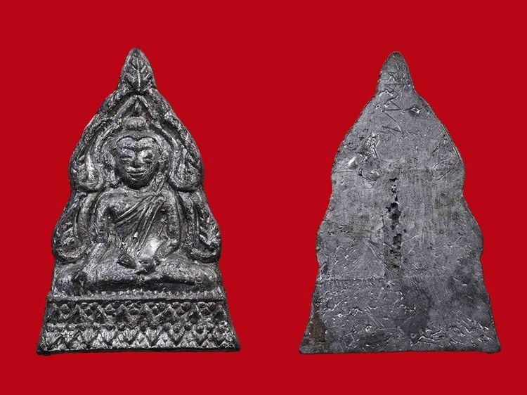 เปิดราคา 13,500.-บ. เหรียญพระพุทธชินราช หลวงพ่อโม วัดสามจีน สภาพสวยมากๆ หลังมีจาร  ผิวปรอทสวย รับประกันพระแท้  รูปที่ 3
