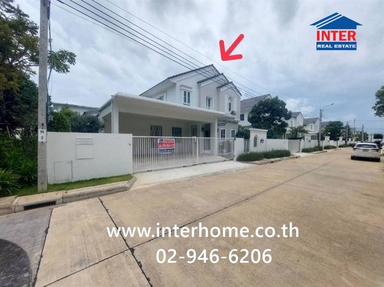บ้านเดี่ยว 2 ชั้น 79.4 ตร.ว หมู่บ้านชัยพฤกษ์ บางนา กม.15 บ้านเดี่ยวใกล้สนามบิสุวรรณภูมิ, บ้านมือสองถนนบางนาตราด บางพลี สมุทรปราการ