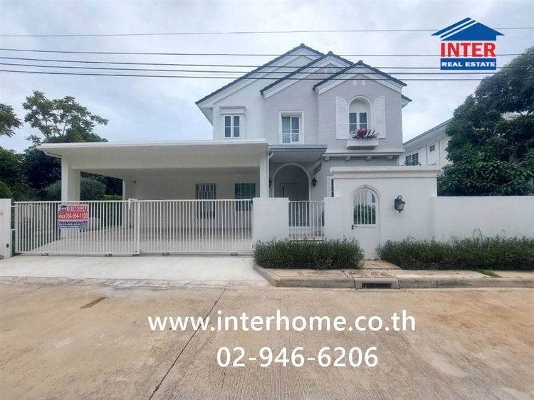 บ้านเดี่ยว 2 ชั้น 79.4 ตร.ว หมู่บ้านชัยพฤกษ์ บางนา กม.15 บ้านเดี่ยวใกล้สนามบิสุวรรณภูมิ, บ้านมือสองถนนบางนาตราด บางพลี สมุทรปราการ รูปที่ 2