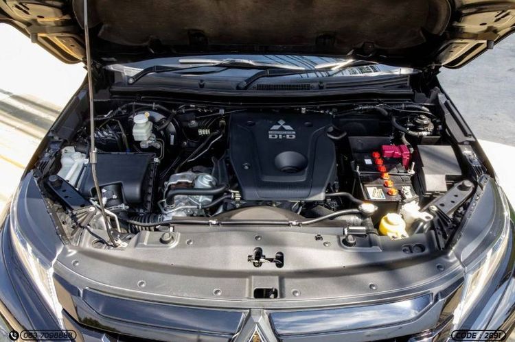 Mitsubishi Triton 2022 2.4 ATHLETE Pickup ดีเซล ไม่ติดแก๊ส เกียร์อัตโนมัติ ดำ รูปที่ 2