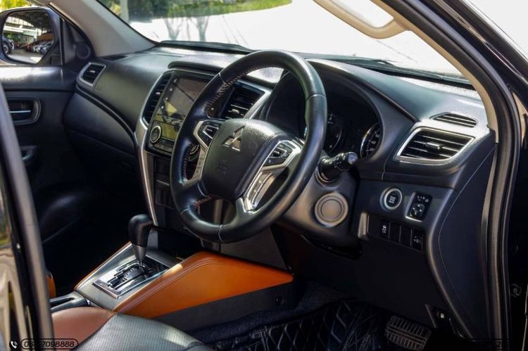 Mitsubishi Triton 2022 2.4 ATHLETE Pickup ดีเซล ไม่ติดแก๊ส เกียร์อัตโนมัติ ดำ รูปที่ 4