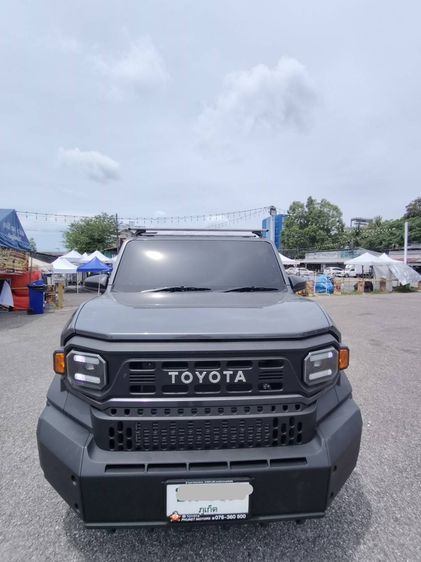 รถ Toyota Hilux Vigo Champ 2.4 LWB C&C สี เทา