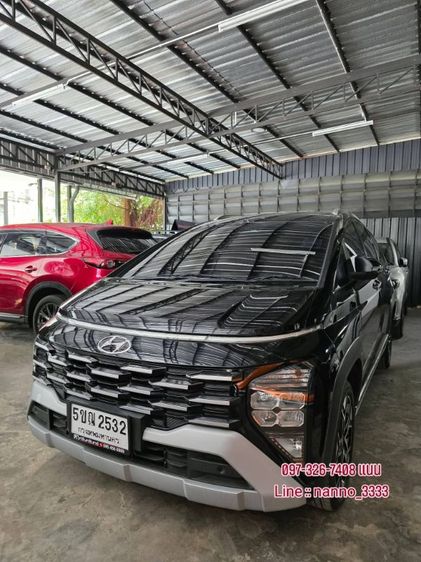 Hyundai Stargazer X ( 6 ที่นั่ง ) รุ่น Top สุด ปี 2024 เลขไมล์น้อย 49,000 km. ( รับประกันเลขไมล์แท้ )✅ ราคาเพียง 588,000 บาท เท่านั้น⭐️ ฟรีดาวน์ ⭐️✅️ ผ่อน 9,800/ด 🥰