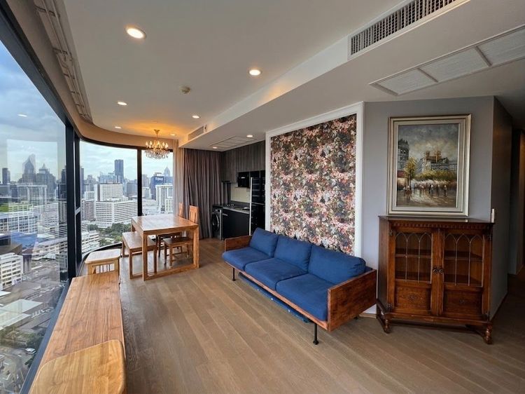 มีบางส่วน ขายคอนโด Ashton Chula-Silom ชั้น 28 ห้องมุมวิวสวย 2 ห้องนอน 2 ห้องน้ำ แต่งครบ พร้อมอยู่ ใกล้ MRT สามย่านเพียง 180 เมตร รูปที่ 3