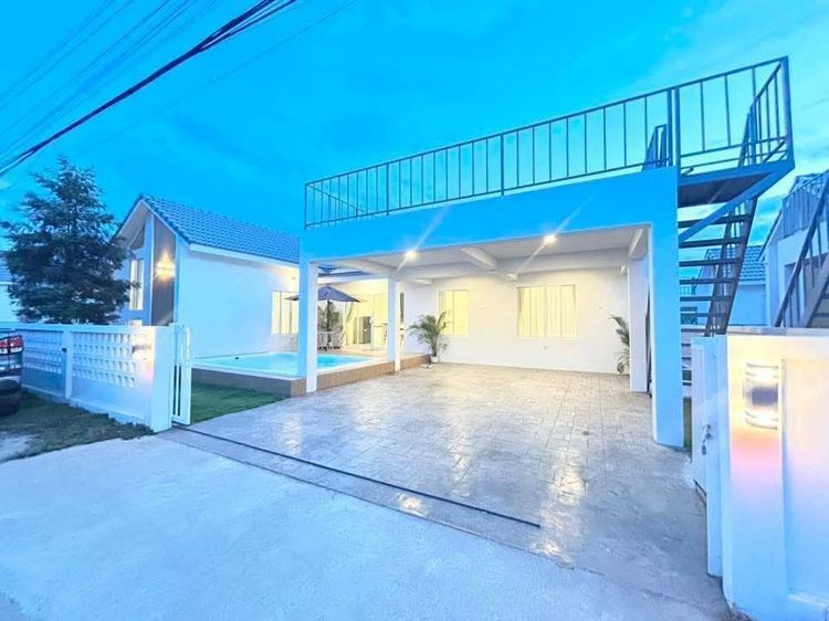 อื่นๆ ตกแต่งครบ สร้างเสร็จก่อน 2010 🏡 ให้เช่า Pool Villa ชั้นเดียว สร้างใหม่ ทำเลหางดง เชียงใหม่