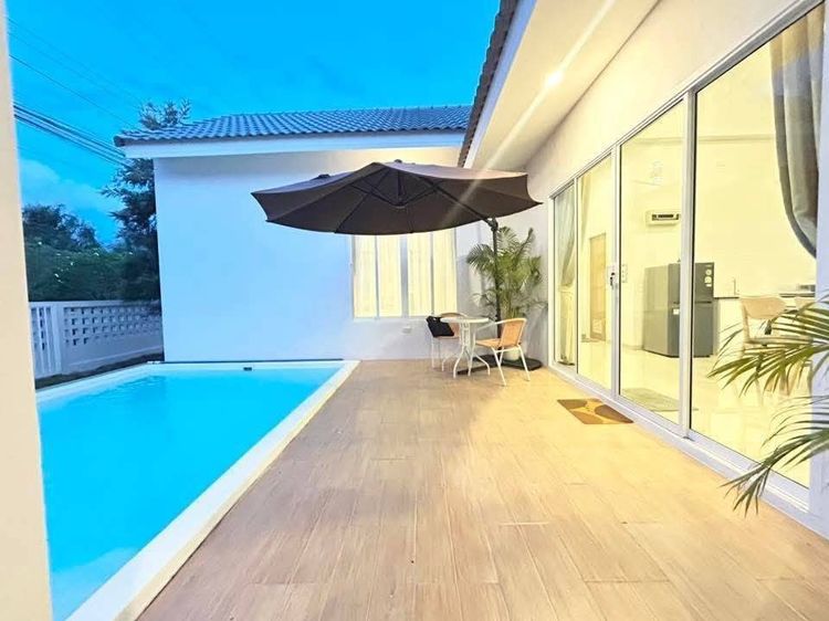 อื่นๆ ตกแต่งครบ สร้างเสร็จก่อน 2010 🏡 ให้เช่า Pool Villa ชั้นเดียว สร้างใหม่ ทำเลหางดง เชียงใหม่ รูปที่ 2