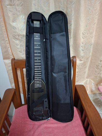 อื่นๆ Donner HUSH-X Pro Electric Guitar (Smart Travel Guitar) กีต้าร์ไฟฟ้าสีดำ พร้อมกระเป๋าและอุปกรณ์ครบ