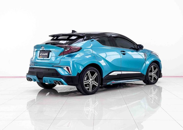 Toyota C-HR 2018 1.8 Hybrid Hi Utility-car ไฮบริด ไม่ติดแก๊ส เกียร์อัตโนมัติ เขียว รูปที่ 4
