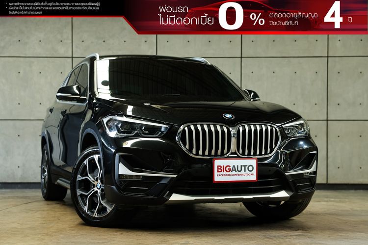 BMW X1 2022 2.0 sDrive20d xLine Utility-car ดีเซล ไม่ติดแก๊ส เกียร์อัตโนมัติ ดำ