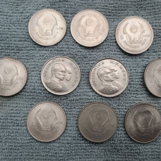 10เหรียญ=200 บาท ส่งฟรี+เก็บเงินปลายทางได้ เหรียญผ่านการใช้