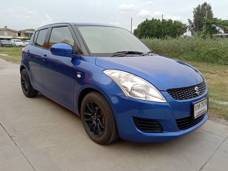 Suzuki Swift 2013 1.25 GL Sedan เบนซิน ไม่ติดแก๊ส เกียร์อัตโนมัติ น้ำเงิน