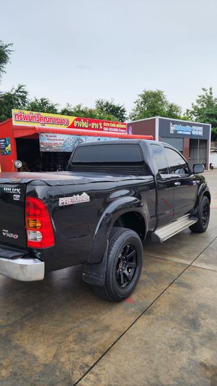 Toyota Hilux Vigo 2007 3.0 Prerunner E Pickup ดีเซล ไม่ติดแก๊ส เกียร์ธรรมดา ดำ รูปที่ 3