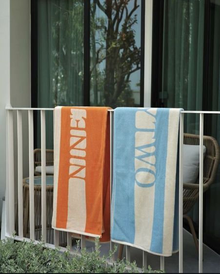 🛁🧖‍♀️NINETYTWO 92(Freen ฟรีน)📌ของแท้💯%📌ผ้าเช็ดตัวเกรดพรีเมี่ยม สวย หนานุ่ม รูปที่ 13