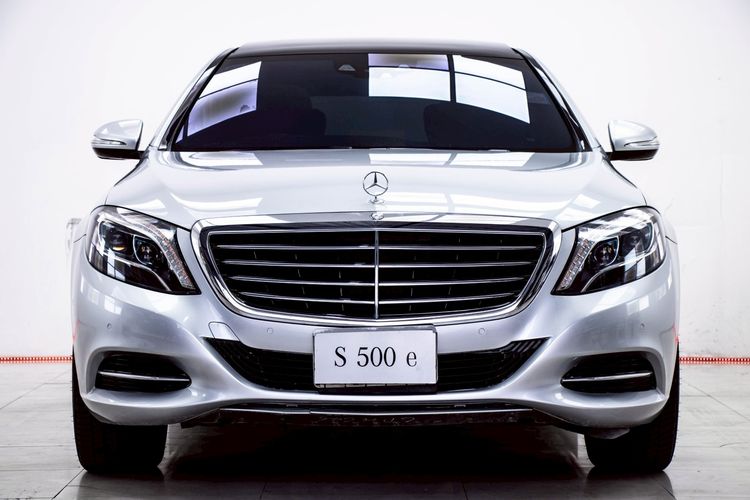 Mercedes-Benz S-Class 2017 S500 Sedan ไฮบริด ไม่ติดแก๊ส เกียร์อัตโนมัติ เทา รูปที่ 4