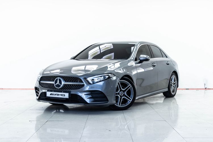Mercedes-Benz A-Class 2021 A200 Sedan เบนซิน ไม่ติดแก๊ส เกียร์อัตโนมัติ เทา