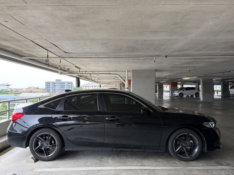 Honda Civic 2023 2.0 eHEV EL+ Sedan ไฮบริด ไม่ติดแก๊ส เกียร์อัตโนมัติ ดำ รูปที่ 4