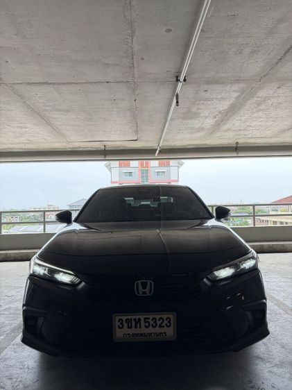 Honda Civic 2023 2.0 eHEV EL+ Sedan ไฮบริด ไม่ติดแก๊ส เกียร์อัตโนมัติ ดำ รูปที่ 3