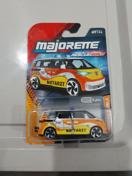 Majorette Rescue World ยกเซต 6 คัน โมเดลรถคุณภาพสูง สำหรับผู้ที่ชื่นชอบโมเดลรถ รูปที่ 6