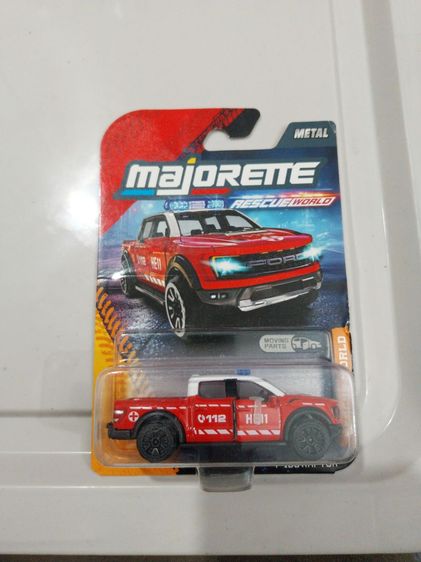 Majorette Rescue World ยกเซต 6 คัน โมเดลรถคุณภาพสูง สำหรับผู้ที่ชื่นชอบโมเดลรถ รูปที่ 2