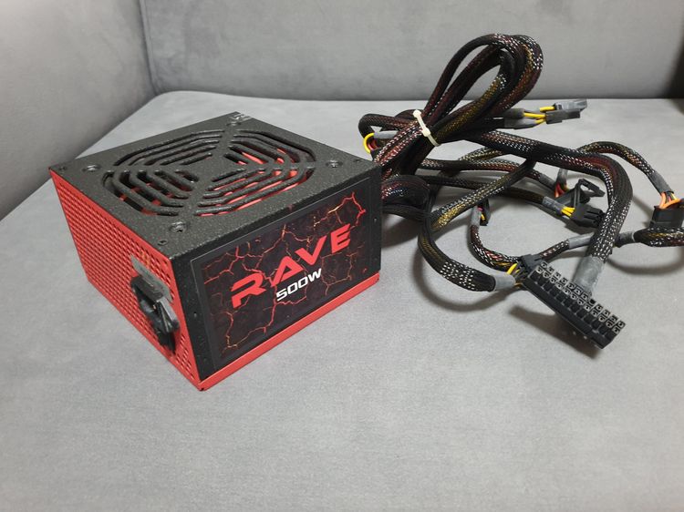 PSU RAVE 500W 80PLUS รูปที่ 2