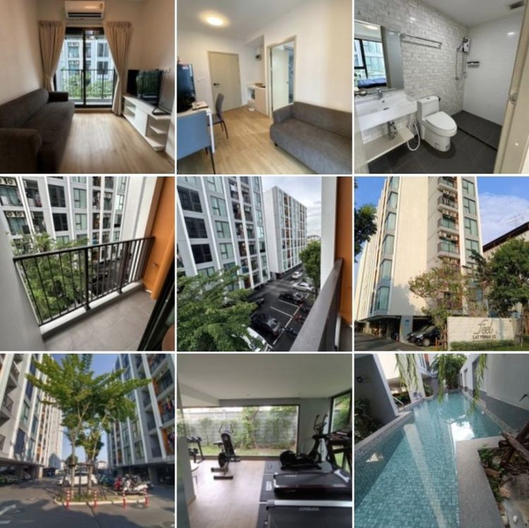 ไม่อนุญาต ตกแต่งครบ ใช่ Fell condo ลาดพร้าว122 รูปที่ 3