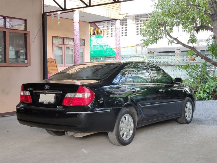 Toyota Camry 2004 2.4 Q Sedan เบนซิน LPG เกียร์อัตโนมัติ ดำ รูปที่ 3