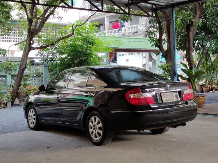 Toyota Camry 2004 2.4 Q Sedan เบนซิน LPG เกียร์อัตโนมัติ ดำ รูปที่ 4