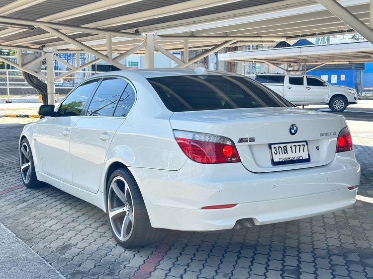 BMW Series 5 2010 520d Sedan ดีเซล ไม่ติดแก๊ส เกียร์อัตโนมัติ ขาว รูปที่ 4