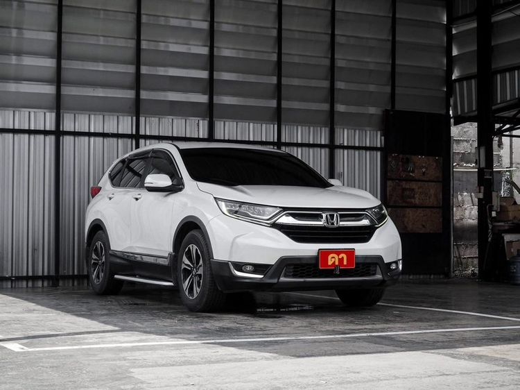 Honda CR-V 2018 2.4 E Utility-car เบนซิน ไม่ติดแก๊ส เกียร์อัตโนมัติ ขาว รูปที่ 2