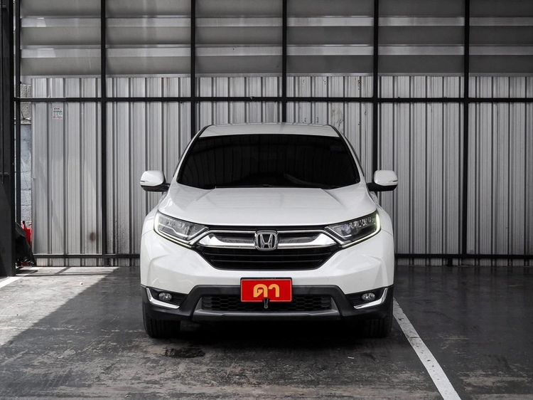 Honda CR-V 2018 2.4 E Utility-car เบนซิน ไม่ติดแก๊ส เกียร์อัตโนมัติ ขาว รูปที่ 3
