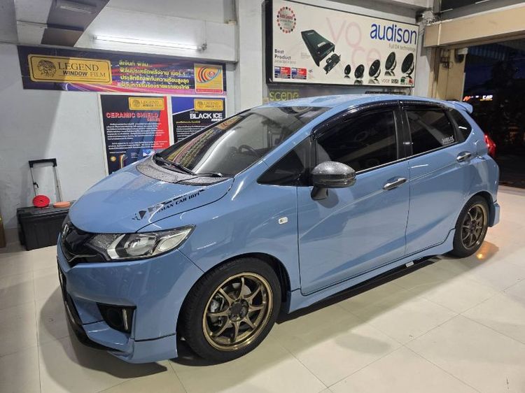 Honda Jazz 2016 1.5 S Sedan เบนซิน ไม่ติดแก๊ส เกียร์อัตโนมัติ ฟ้า รูปที่ 4