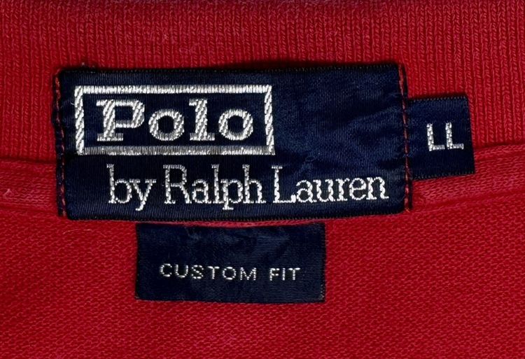 ⚠️โลโก้พิเศษ‼️เสื้อ POLO RALPH LAUREN ของแท้ ทรง CUSTOM FIT รูปที่ 2