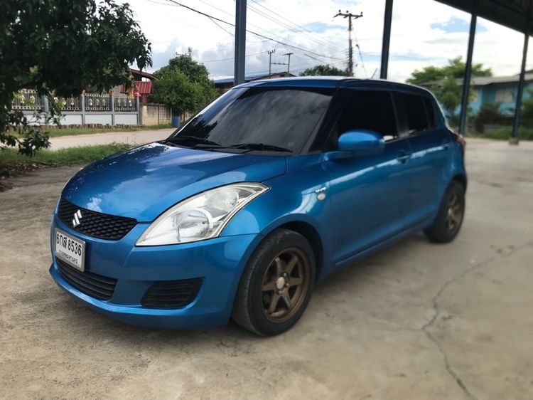 Suzuki Swift 2015 1.2 GL Sedan เบนซิน ไม่ติดแก๊ส เกียร์อัตโนมัติ น้ำเงิน