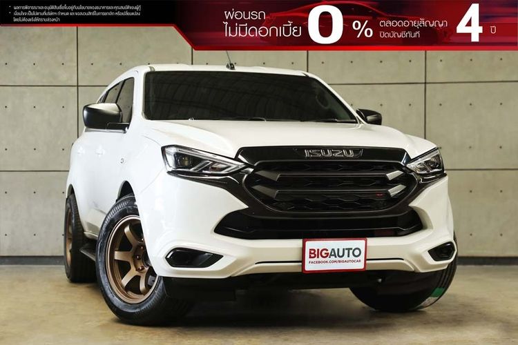 Isuzu MU-X 2023 1.9 Active 2WD Utility-car ดีเซล ไม่ติดแก๊ส เกียร์อัตโนมัติ ขาว