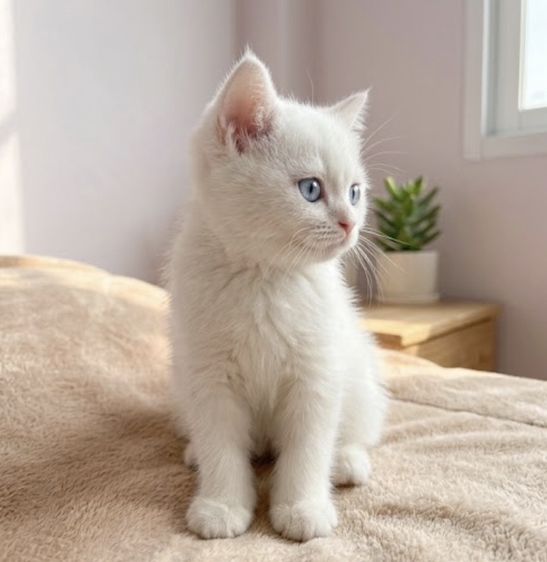 บริติช ชอร์ตแฮร์ (British Shorthair) ลูกแมวบริติช ช็อทแฮร์เพศผู้