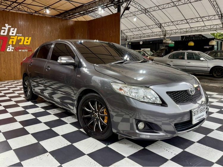 Toyota Corolla 2008 1.6 Sedan เบนซิน ไม่ติดแก๊ส เกียร์อัตโนมัติ เทา