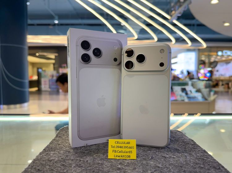 อื่นๆ 256 GB iPhone 17 Pro Max 256GB เพิ่งใช้ไม่กี่วัน ประกันศูนย์ไทย11เดือนกว่า รับผ่อน