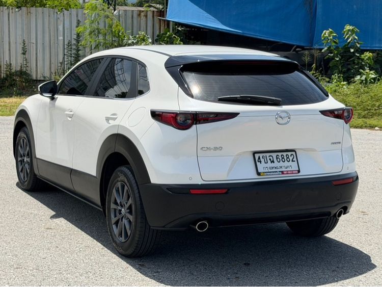 Mazda CX-30 2022 2.0 S Sedan เบนซิน ไม่ติดแก๊ส เกียร์อัตโนมัติ ขาว รูปที่ 4