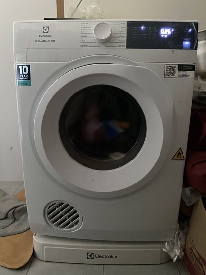 เครื่องอบผ้าฝาหน้า Electrolux UltimateCare 300 (ระบบอบลมร้อน Venting) สีขาว มีความจุ 9 กิโลกรัม รูปที่ 3