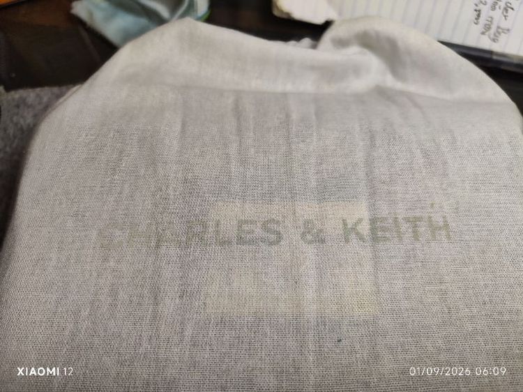 กระเป๋า CHARLES & KEITH ของแท้100%ซื้อที่ช๊อปไทย รุ่นQuilted Push-Lock Shoulder Bag รูปที่ 18