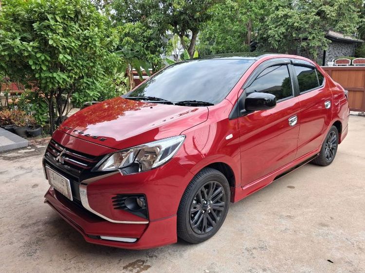Mitsubishi Attrage 2024 1.2 Limited Edition Sedan เบนซิน ไม่ติดแก๊ส เกียร์อัตโนมัติ แดง รูปที่ 4