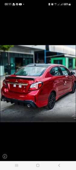 Mitsubishi Attrage 2024 1.2 Limited Edition Sedan เบนซิน ไม่ติดแก๊ส เกียร์อัตโนมัติ แดง รูปที่ 2