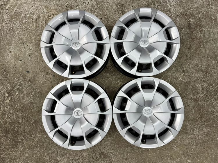 16" ล้อกระทะรถตู้หน้ายาว TOYOTA ขอบ 17” 6 รู 130 พร้อมฝาครอบ