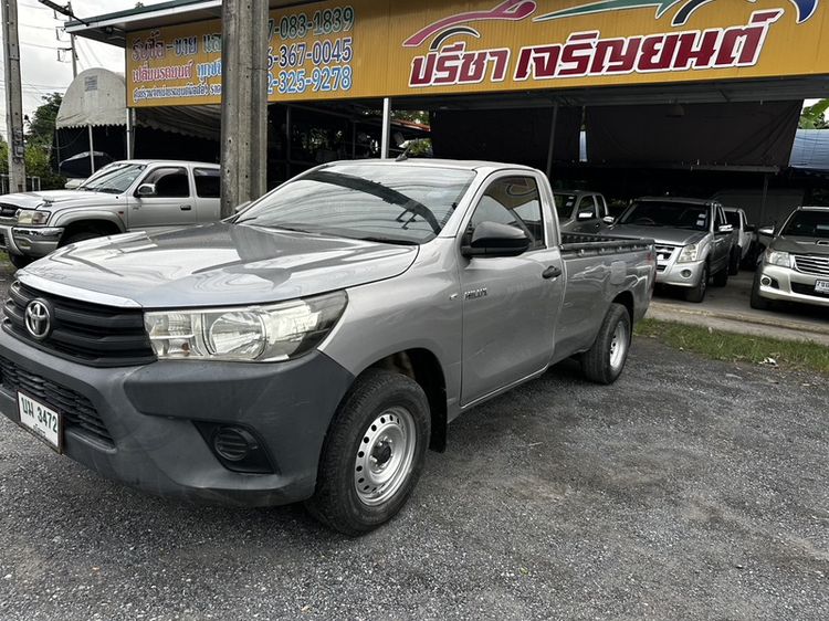 รถ Toyota Hilux Revo 2.4 J สี เทา
