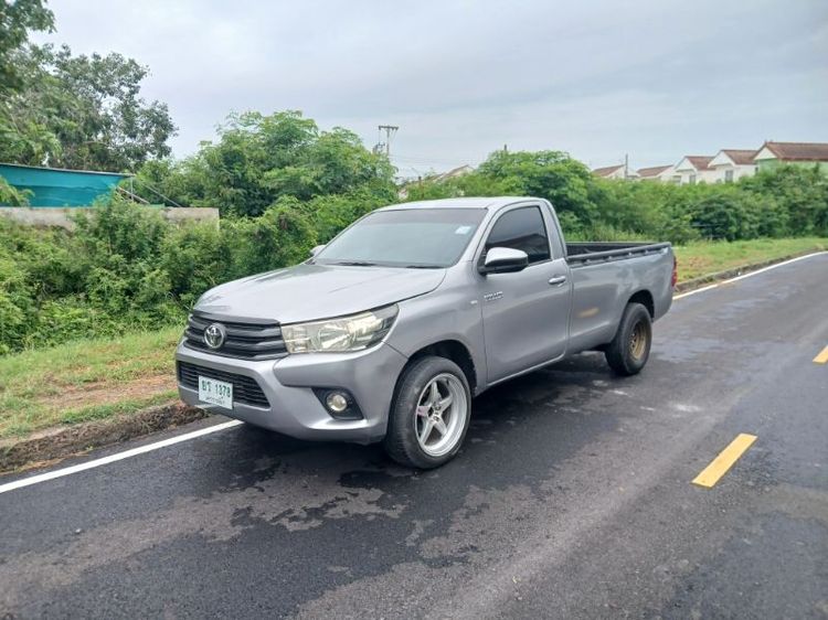 Toyota Hilux Revo 2015 2.4 J Pickup ดีเซล ไม่ติดแก๊ส เกียร์ธรรมดา เทา
