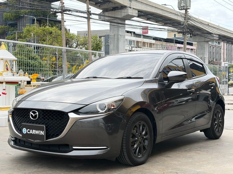 Mazda Mazda 2 2020 1.3 Skyactiv-G S Sports Sedan เบนซิน ไม่ติดแก๊ส เกียร์อัตโนมัติ เทา