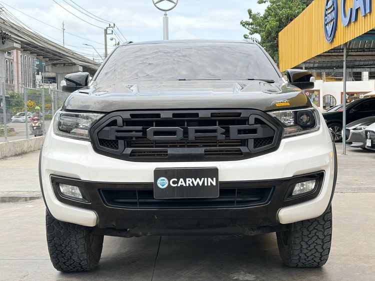 Ford Everest 2021 2.0 Turbo Sport Utility-car ดีเซล ไม่ติดแก๊ส เกียร์อัตโนมัติ ขาว รูปที่ 2