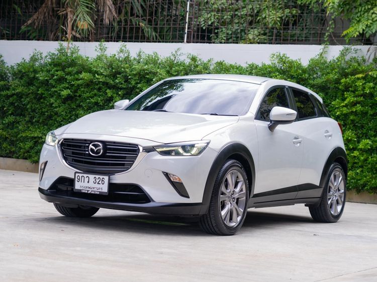 Mazda CX-3 2020 2.0 E Sedan เบนซิน ไม่ติดแก๊ส เกียร์อัตโนมัติ ขาว รูปที่ 3