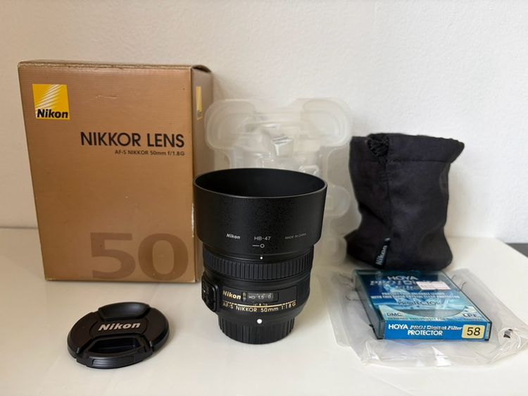 เลนส์ fixed Nikon 50mm f2.8 G